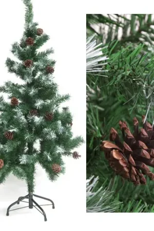 Sapin de Noel Artificiel Vert Colmar 120cm Promotion Saisonnière