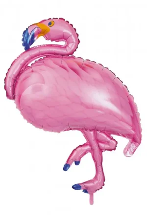 Satisfait Ou Remboursé Ballon Mylar Flamant Rose