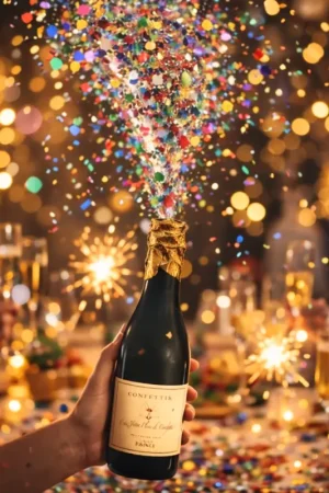 Bouteille à Confettis pas cher Prix Cassé