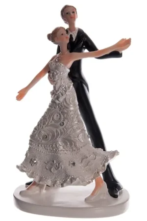 Couple de mariés Dansant 18cm Offre Limitée