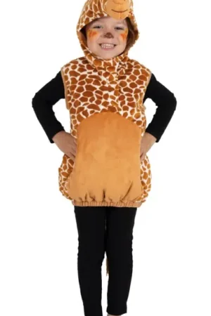 Expédié Aujourd'hui Déguisement Enfant Girafe 5/6 Ans