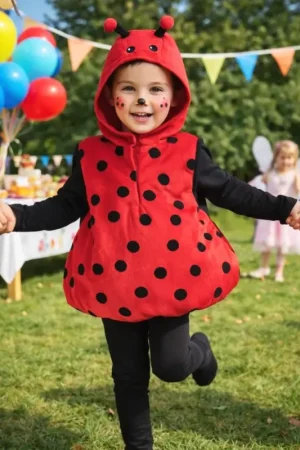 Déguisement Enfant Coccinelle 5/6 ans Expédition Rapide