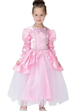 Bon Marché Déguisement Enfant Princesse Rose 10/12 Ans