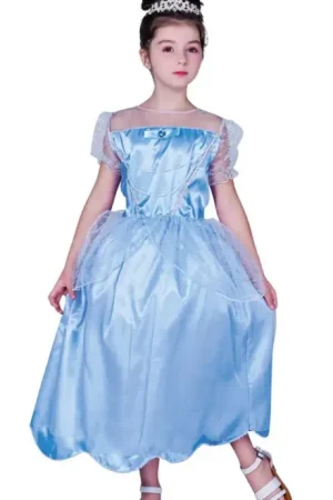 Acheter En Ligne Déguisement Enfant Princesse Bleu 10/12 Ans