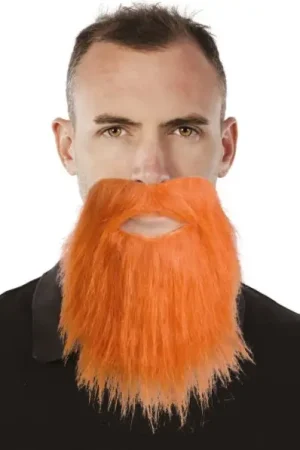 Moustache et Barbe Raide Roux Nouvel Arrivage