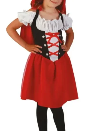 Déguisement Enfant Chaperon Rouge 7/9 Ans Populaire
