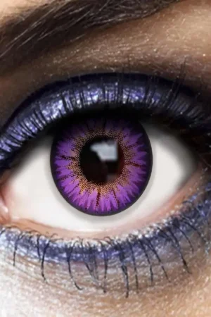 Prix Cassé Lentilles Fantaisie Iris Violet