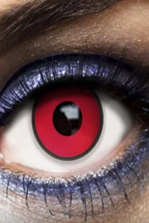 Lentilles pour déguisement Manson Rouge Dernière Chance