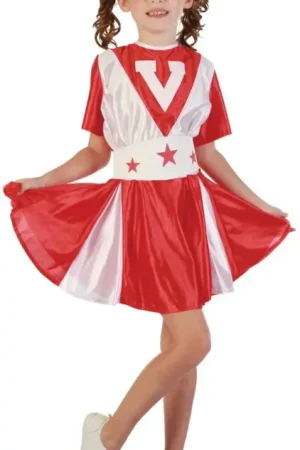 Déguisement Fille Pom Pom Girl 7/9 Ans Bon Marché