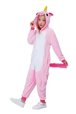 Populaire Déguisement Enfant Kigurumi Rose 7 / 9 ans