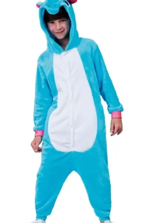 Déguisement Enfant Kigurumi Bleu 10/12 ans Achat Immédiat