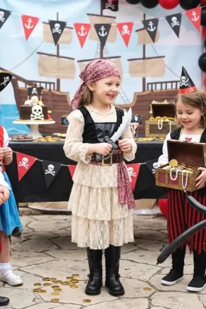 Promotion Déguisement Fille Corsaire 5/6 Ans