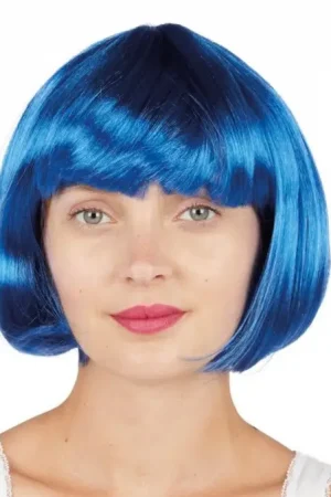 Meilleure Vente Perruque Cabaret en Bleu