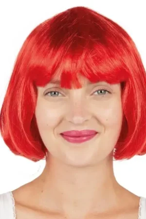 Seulement Aujourd'hui Perruque Cabaret en Rouge