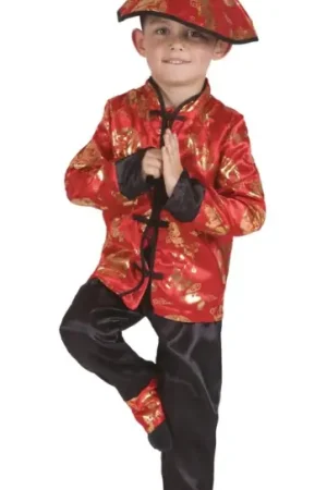 Déguisement Garçon Chinois 10/12 ans Meilleur Prix
