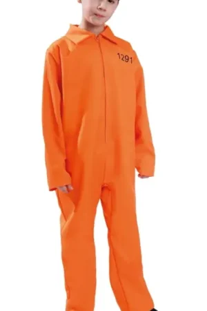 Bon Marché Déguisement Enfant Prisonnier 7/9 Ans