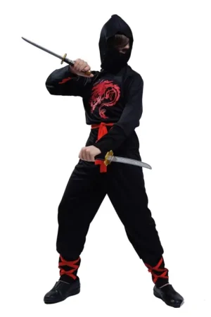 Déguisement Garçon Ninja 7/9 Ans Expédié Aujourd'hui