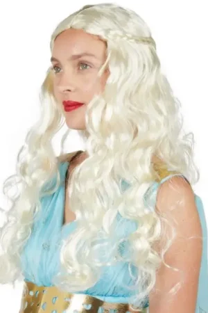 Perruque Médievale Blonde Affaire À Saisir