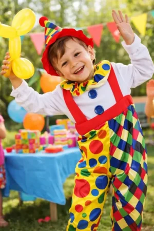 Offre Du Jour Déguisement Enfant Clown 5/6 Ans