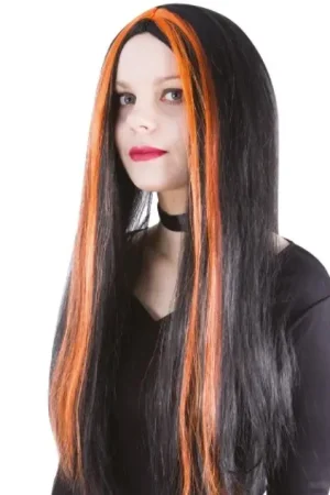 Perruque Sorcière Orange Meilleure Vente
