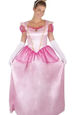 Déguisement Femme Princesse Rose L/XL Vente Flash