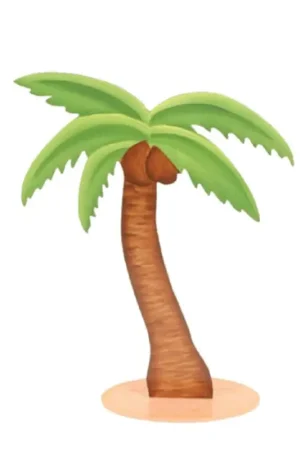 Meilleure Vente Centre de table Palmier 30cm en bois