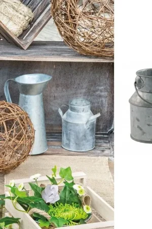 Centre de table Pot a Lait Zinc Dernier Modèle