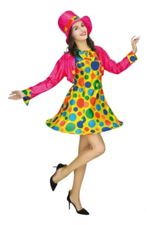 Déguisement Femme Clown L/XL Prix Promo