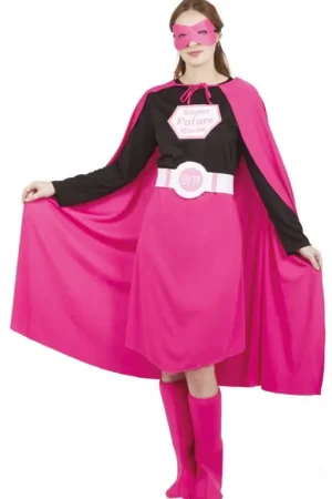 Satisfait Ou Remboursé Déguisement Femme Super Mariée Rose S/M