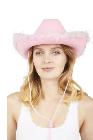 Chapeau Cowgirl Rose Quantité Limitée
