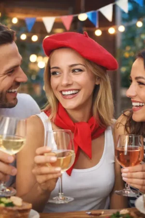 Top Vente Béret en Laine Rouge