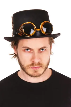 Certifié Chapeau Steampunk Adulte