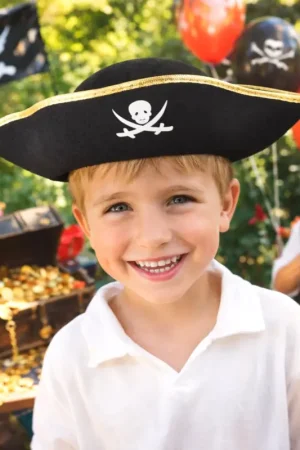 Chapeau Feutre de Pirate Enfant Promotion Saisonnière