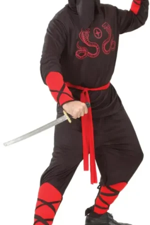 Promotion Saisonnière Déguisement Homme Luxe Ninja Taille UNique