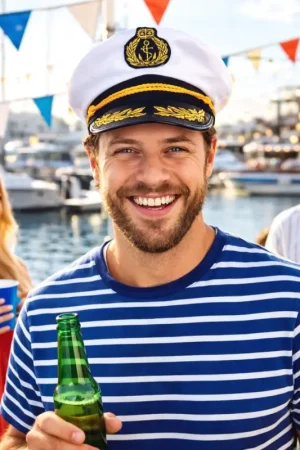 Casquette de Capitaine Luxe Bon Marché