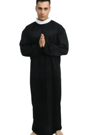 Déguisement Homme Curé Taille Unique Achat Immédiat