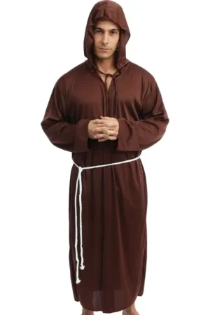 Offre Limitée Déguisement Homme Moine Taille Unique