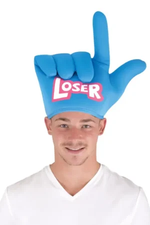 Authentique Chapeau Main Loser Bleu