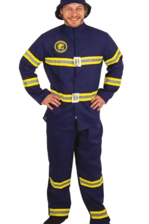 Déguisement Homme Pompier Bleu L/XL Marque
