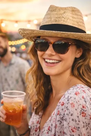 Chapeau de Paille Explorateur Beige Nouvel Arrivage