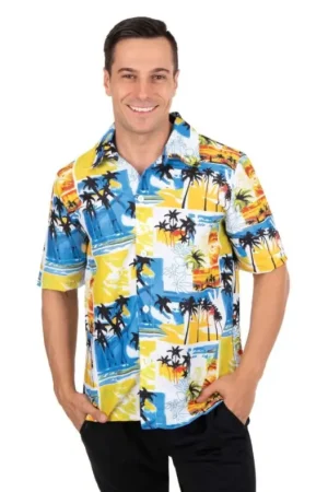 Nouveauté Chemise Hawaienne palmier L/XL