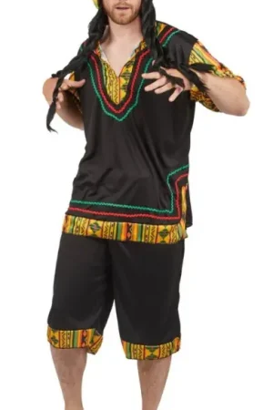 Dernière Chance Déguisement Homme Rasta S/M