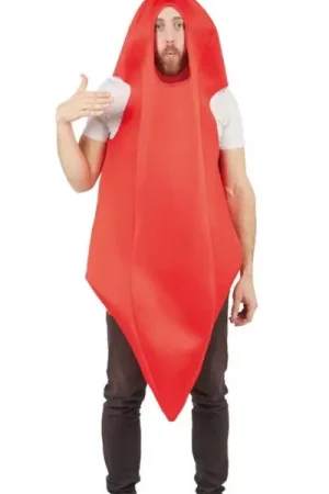 Dernière Chance Déguisement Homme Piment Rouge Taille UNique