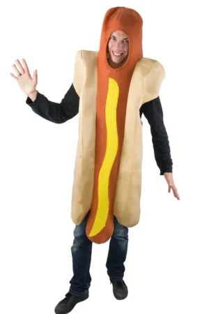 Déguisement Homme Hot Dog Taille UNique Offre Limitée