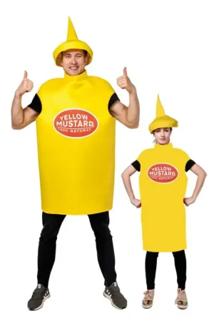 Prix Bas Déguisement Homme Moutarde Taille UNique