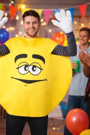 Déguisement Adulte Bonbon Jaune Taille UNique Acheter Direct