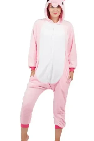 Usine Directe Déguisement Adulte KigurumiRose S/M