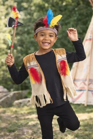 Set Indien Enfant Taille Unique Haute Qualité