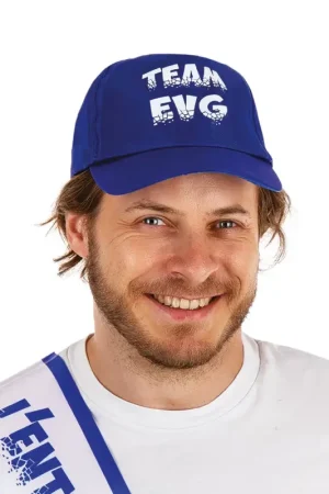 Casquette Team EVG Bleu Promotion