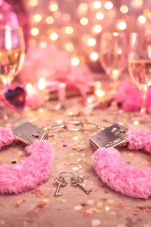 Affaire À Saisir Menottes avec Fourrure Rose